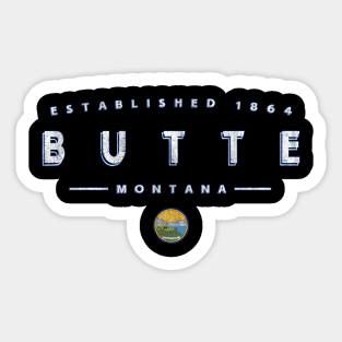 Butte Montana - Butte Mt Sticker